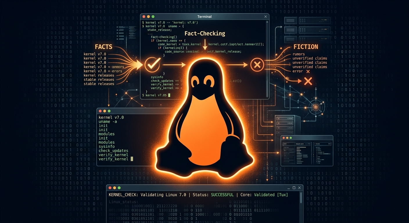 Linux 7.0 : Démêler le vrai du faux autour d'une version fantôme